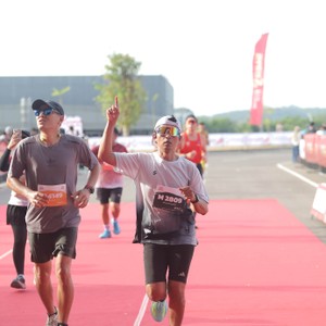 Race photo from KEDIRI HALF MARATHON 2026