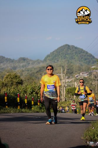 Race photo from Kelud Vertical Challenge 2024