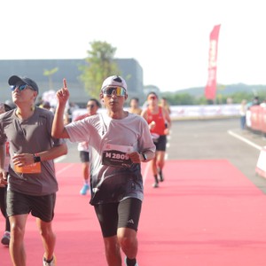 Race photo from KEDIRI HALF MARATHON 2026