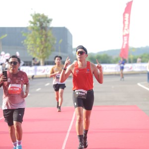 Race photo from KEDIRI HALF MARATHON 2026