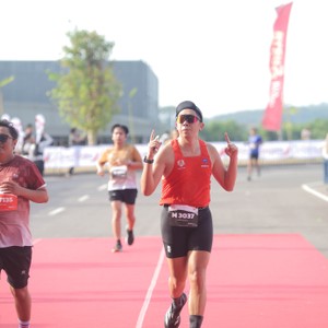 Race photo from KEDIRI HALF MARATHON 2026