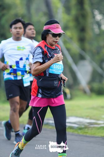 Race photo from Taman Budaya x BOGORUN 2025