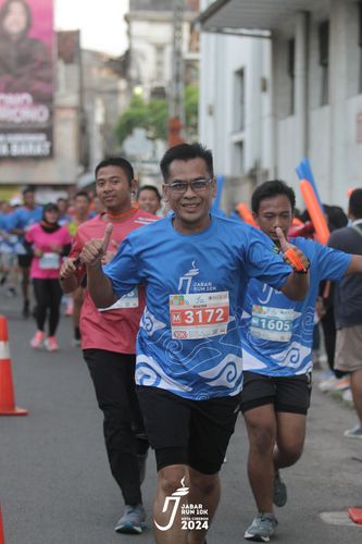 Race photo from Jabar Run 10K 2024