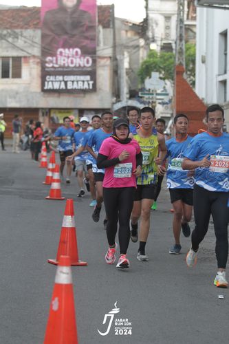 Race photo from Jabar Run 10K 2024