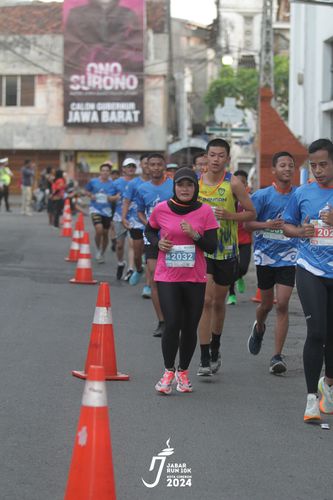 Race photo from Jabar Run 10K 2024