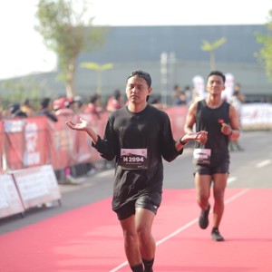 Race photo from KEDIRI HALF MARATHON 2026