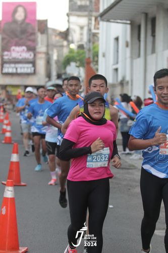 Race photo from Jabar Run 10K 2024