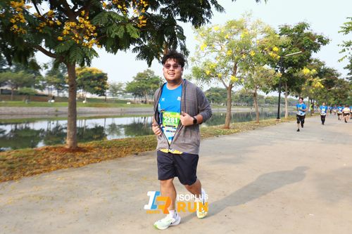 Race photo from ISOPlus Run 2024 Jakarta