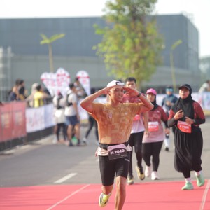 Race photo from KEDIRI HALF MARATHON 2026