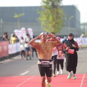 Race photo from KEDIRI HALF MARATHON 2026