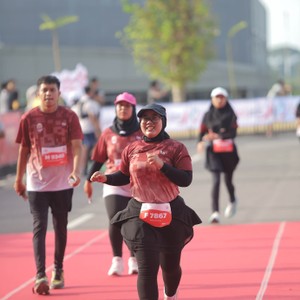 Race photo from KEDIRI HALF MARATHON 2026