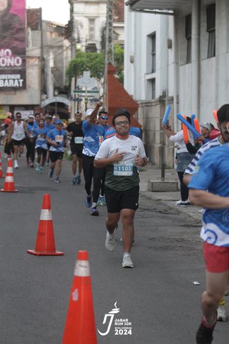 Race photo from Jabar Run 10K 2024