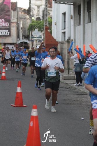 Race photo from Jabar Run 10K 2024