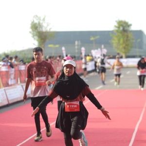 Race photo from KEDIRI HALF MARATHON 2026