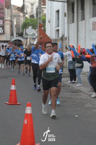 Race photo from Jabar Run 10K 2024