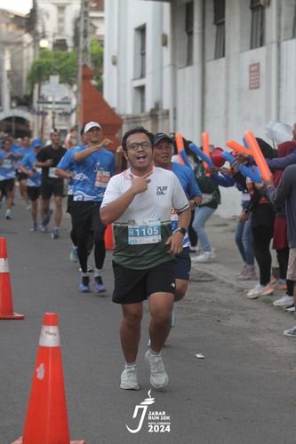 Race photo from Jabar Run 10K 2024