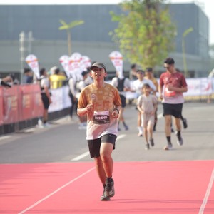 Race photo from KEDIRI HALF MARATHON 2026