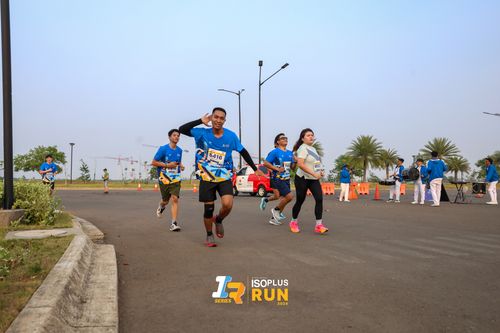 Race photo from ISOPlus Run 2024 Jakarta