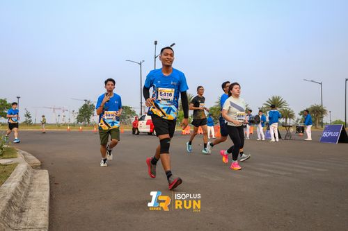 Race photo from ISOPlus Run 2024 Jakarta