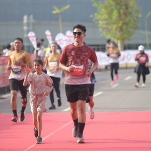 Race photo from KEDIRI HALF MARATHON 2026