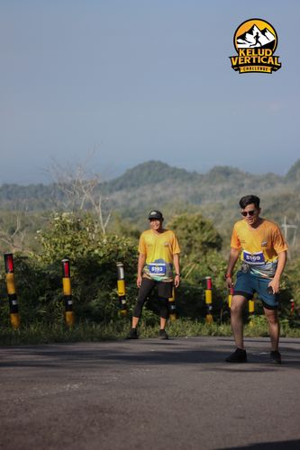 Race photo from Kelud Vertical Challenge 2024