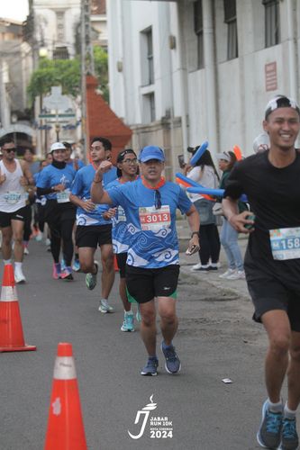 Race photo from Jabar Run 10K 2024