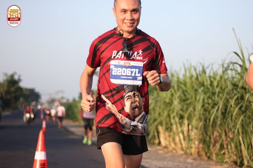 Race photo from Kediri Half Marathon 2024