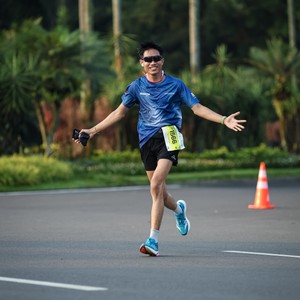 Race photo from BOGORUN 2026