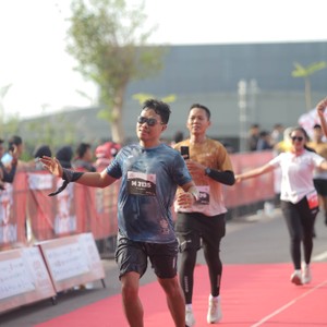 Race photo from KEDIRI HALF MARATHON 2026