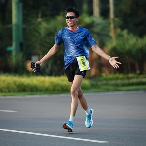 Race photo from BOGORUN 2026