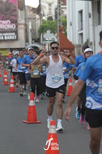 Race photo from Jabar Run 10K 2024