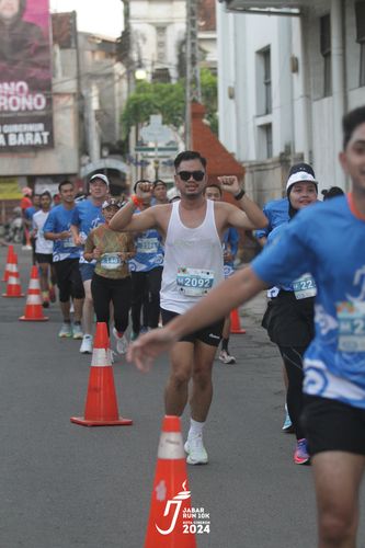 Race photo from Jabar Run 10K 2024
