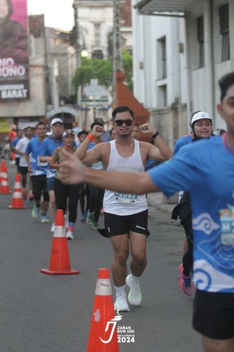 Race photo from Jabar Run 10K 2024