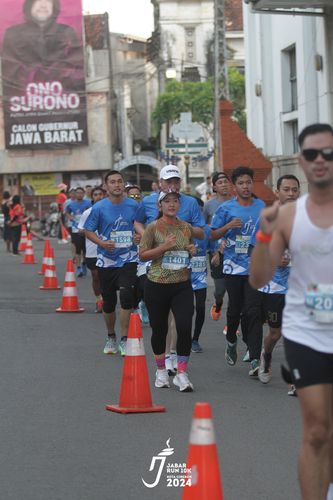 Race photo from Jabar Run 10K 2024