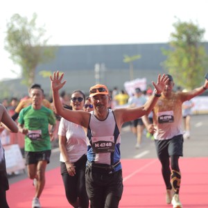 Race photo from KEDIRI HALF MARATHON 2026
