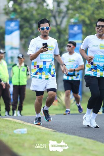 Race photo from Taman Budaya x BOGORUN 2025
