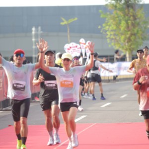 Race photo from KEDIRI HALF MARATHON 2026