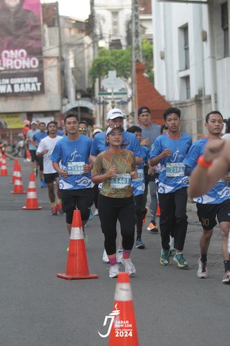 Race photo from Jabar Run 10K 2024