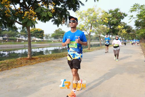 Race photo from ISOPlus Run 2024 Jakarta