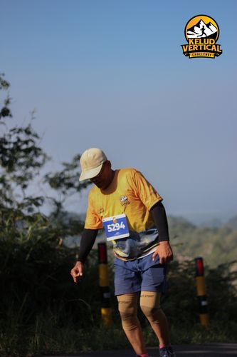 Race photo from Kelud Vertical Challenge 2024