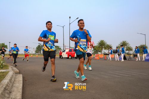 Race photo from ISOPlus Run 2024 Jakarta