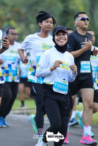 Race photo from Taman Budaya x BOGORUN 2025