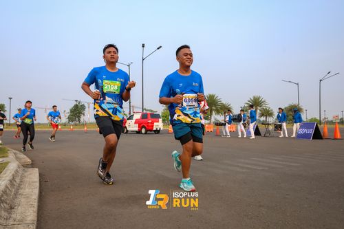 Race photo from ISOPlus Run 2024 Jakarta