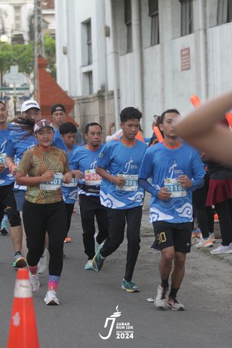 Race photo from Jabar Run 10K 2024
