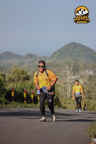 Race photo from Kelud Vertical Challenge 2024