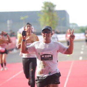 Race photo from KEDIRI HALF MARATHON 2026