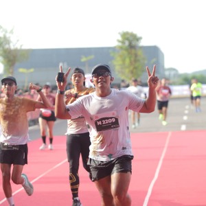 Race photo from KEDIRI HALF MARATHON 2026