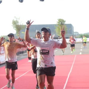 Race photo from KEDIRI HALF MARATHON 2026