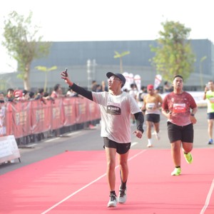 Race photo from KEDIRI HALF MARATHON 2026