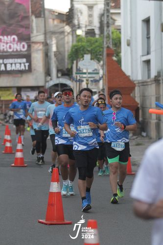 Race photo from Jabar Run 10K 2024